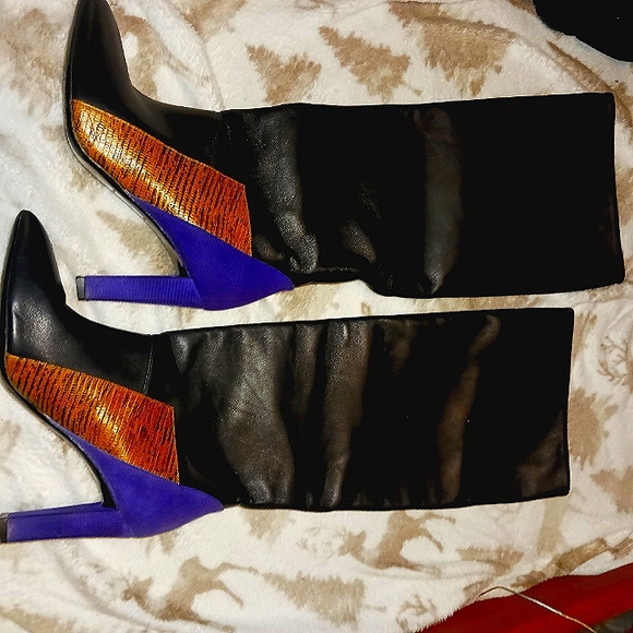 Balenciaga boots black /purple/crocodile skin? - Picture 9 of 10